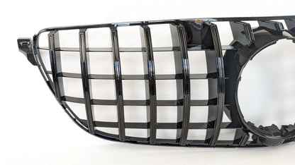 Front Radiator Grille Glossy Black – Mercedes-Benz GLE-Class C292 GLE500 Facelift GT-R 2015–2018