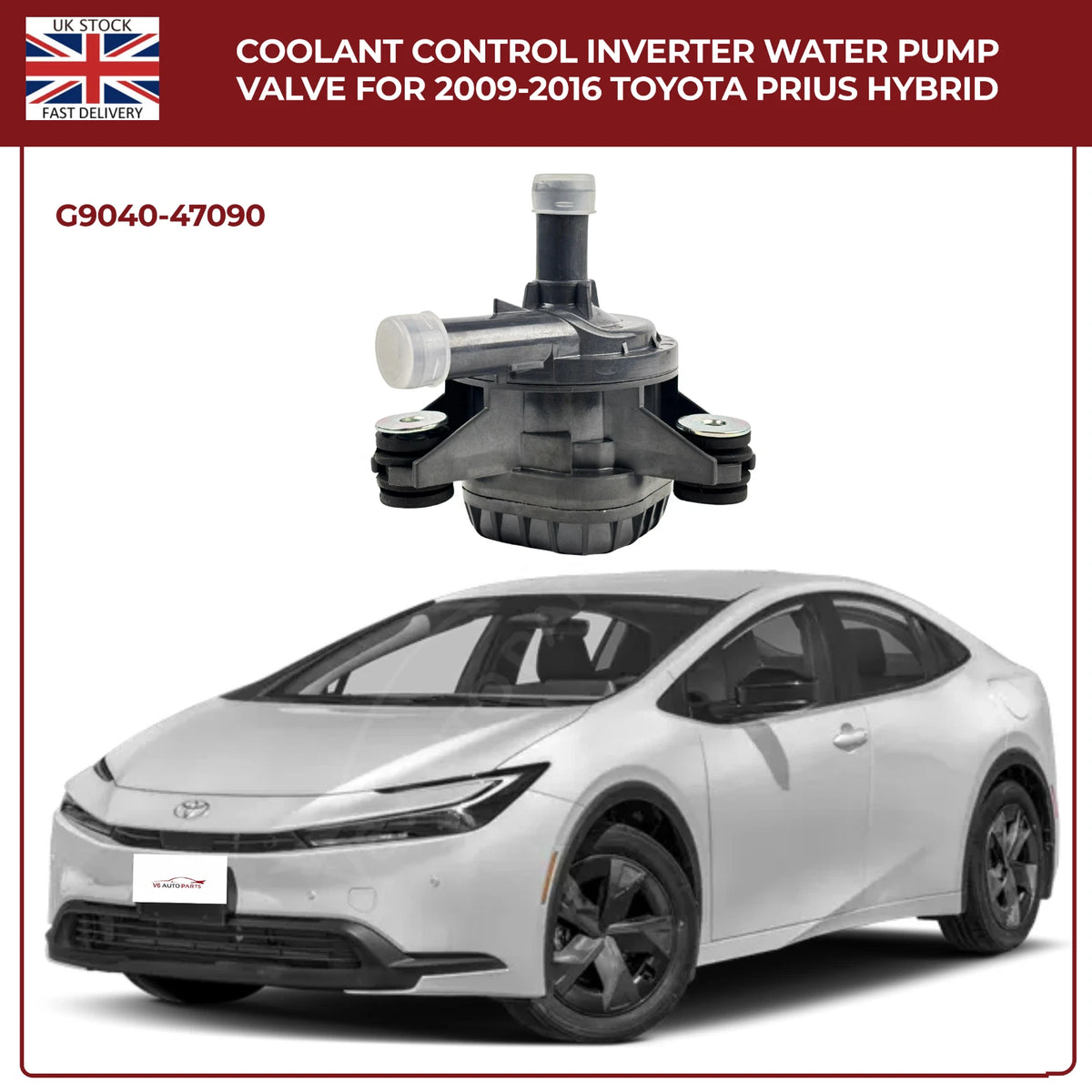 OEM Coolant Control Inverter Water Pump Valve – Fits 2009‑2016 Toyota Prius Hybrid