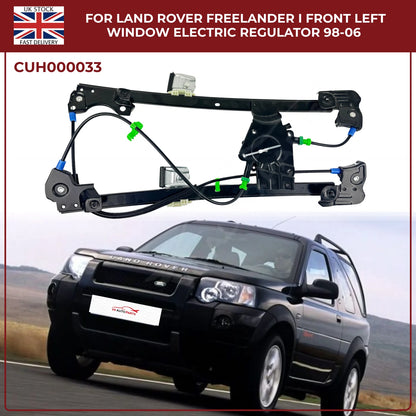 Land Rover Freelander Mk1 Front Left Window Regulator 1998–2006 CUH000033