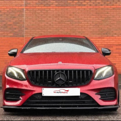 For Mercedes-Benz A-Class W177 Front Grille Black Star Emblem Badge (2018–2021 Hatchback & Sedan)
