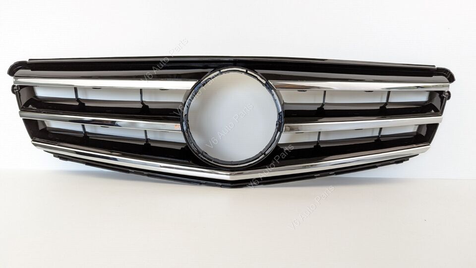 Mercedes C-Class C204 C220 Front Bumper Grille 2011-2015 C200 CGI Coupe AMG Look