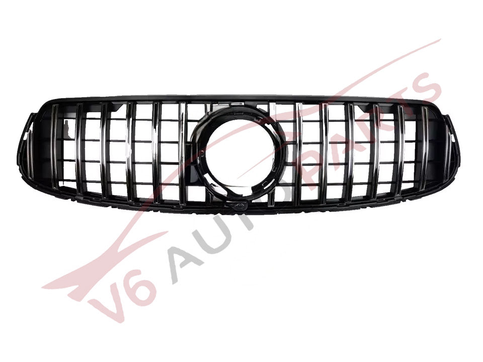 For Mercedes X253 GLC63s AMG GLC43 GT Replacement Front Radiator Black Grille Sport 2019-23