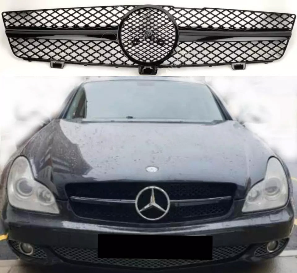 Frontstoßstangengrill für 200–2010 Mercedes Benz CLS C219 55 280 Coupe Facelift 