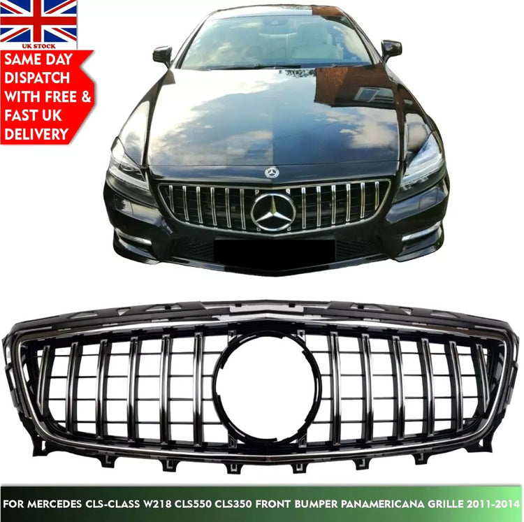 Parrilla Para Mercedes CLS W218 C218 X218 2011-2014 GT-R Look Parrilla Para Mercedes CLS W218 C218 X218 2011-2014 GT-R Look