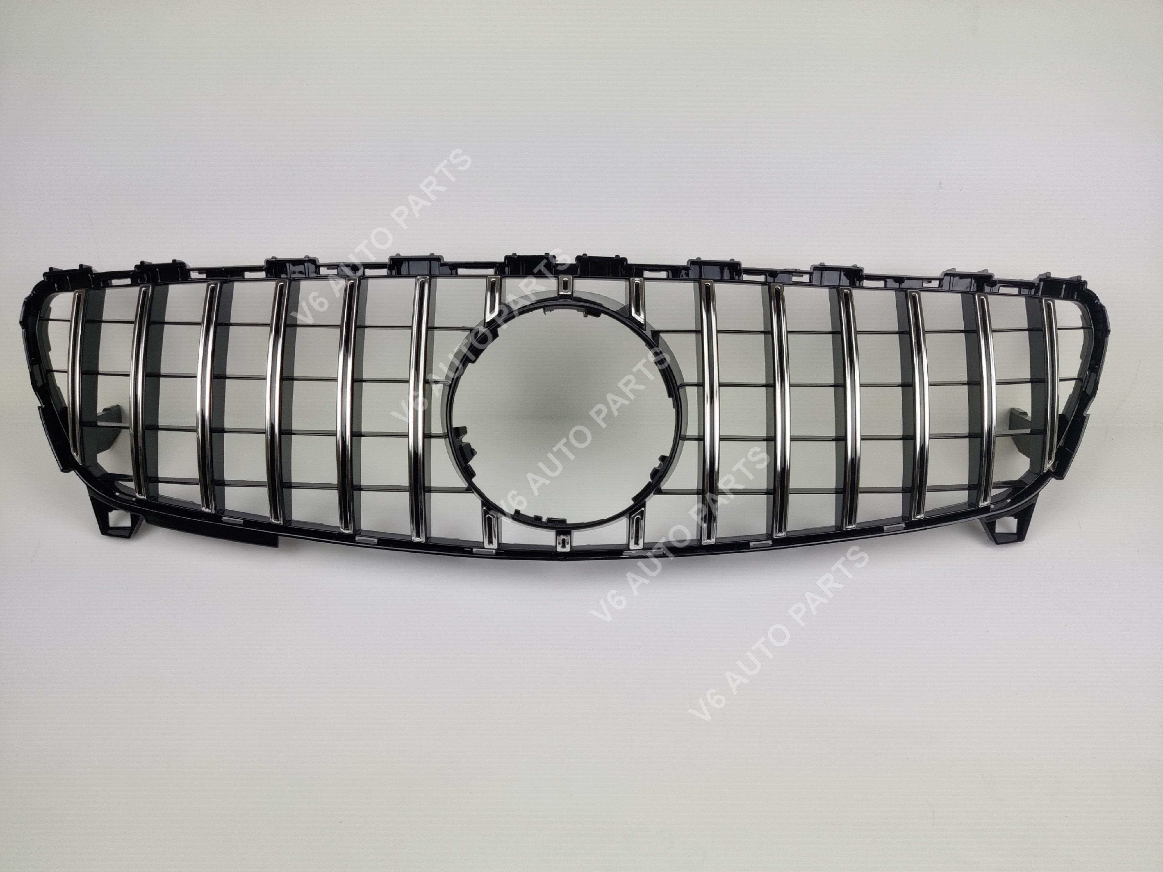 For Mercedes A-Class W176 A200 A45 A180 A176 Grille AMG GT Front Bumper 2015-18