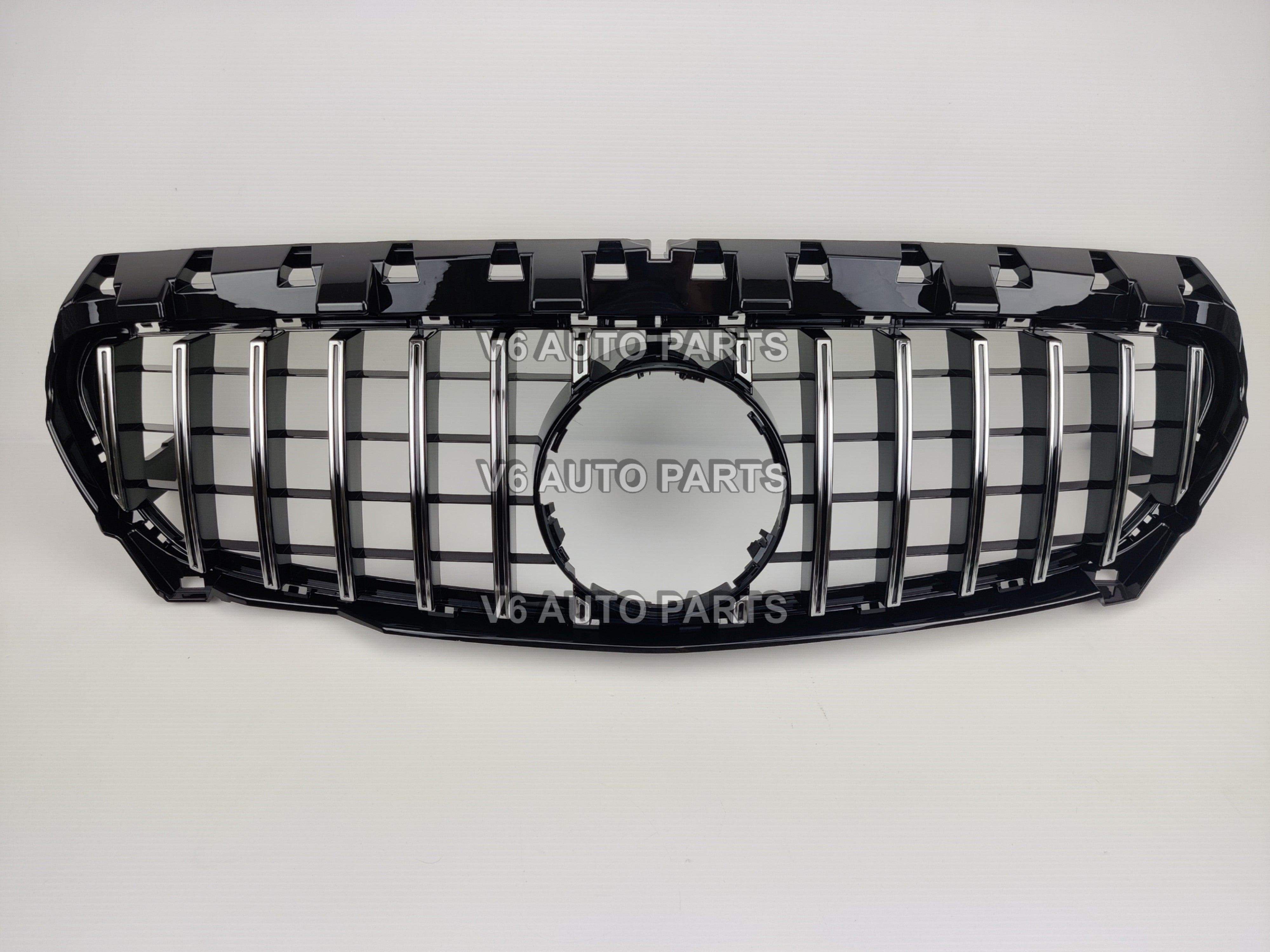 For Mercedes CLA-Class W117 Grill CLA200 Front Radiator Grille 2013-17 AMG Style