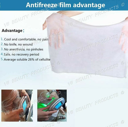 50 x Fett-Anti-Frost-Membranen für Kryolipolyse, Gewichtsverlust, coole Schlankheitsmaschine