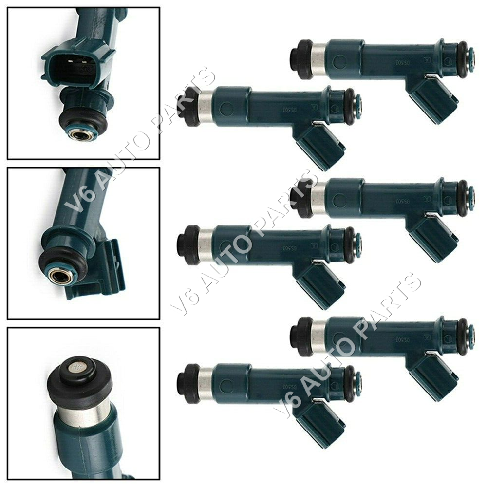 6x23250-31010  FUEL INJECTORS FOR 2005 - 2015 Toyota Tacoma 4.0L RWD Petrol Pickup V6