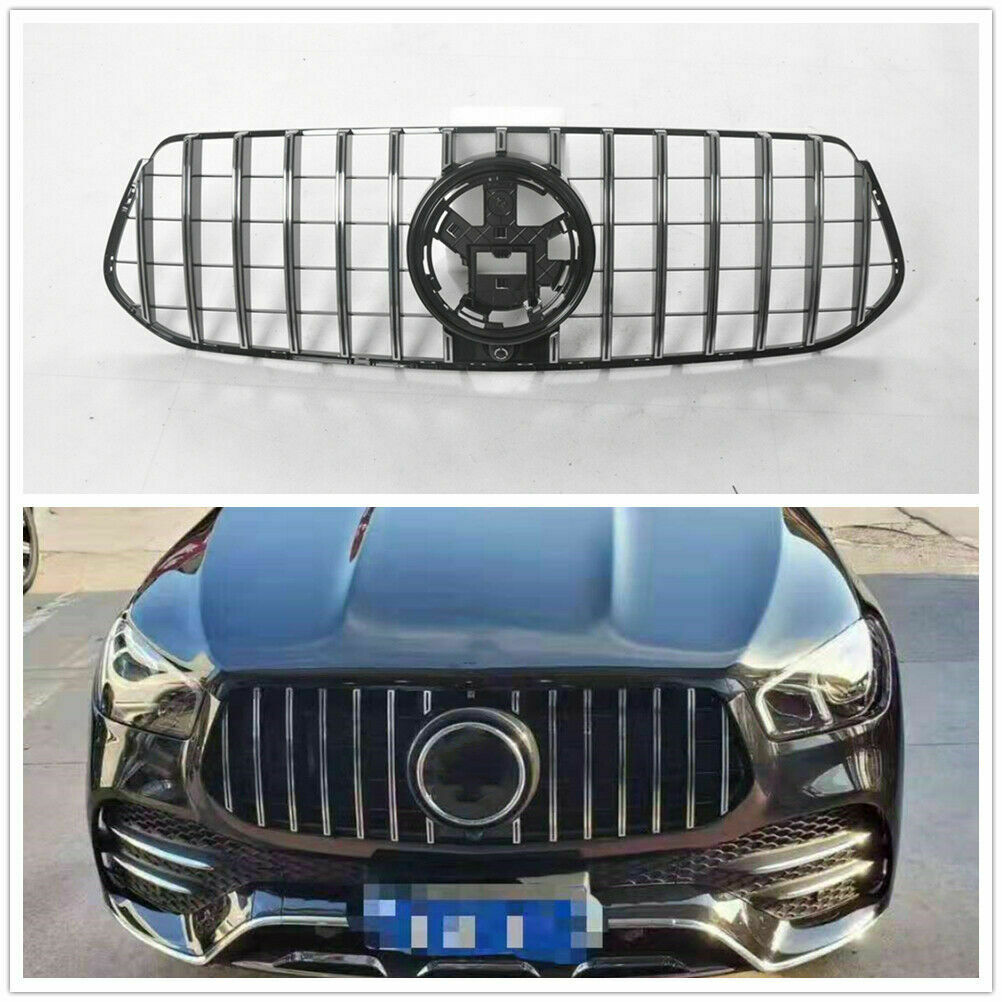 Front Radiator Grille for 2019-2022 Mercedes GLE Class C167 Panamericana AMG GT