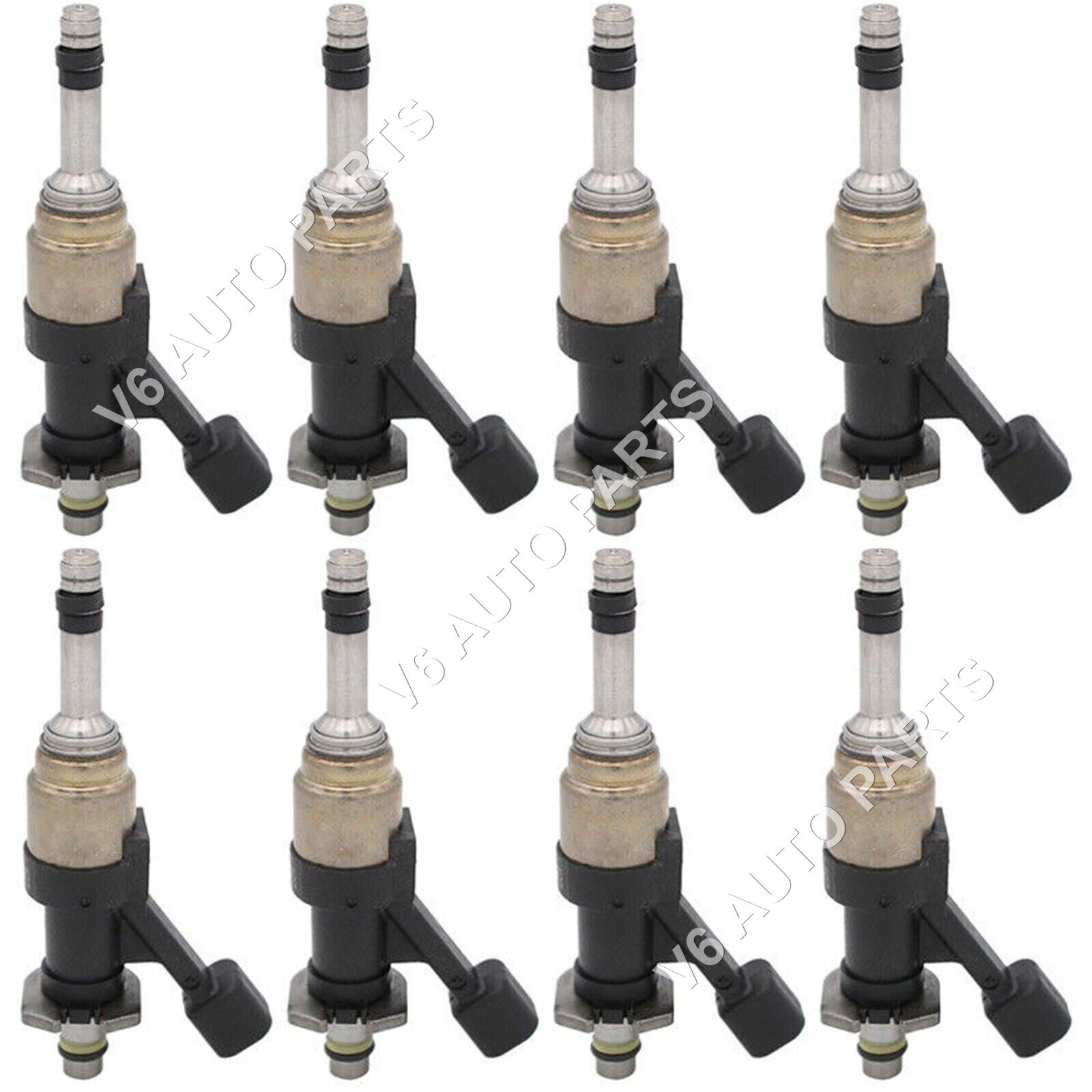 8x 12668390 Fuel Injectors For 2015 - 2017 Chevrolet Tahoe 5.3L V8 Petrol SUV AWD RWD