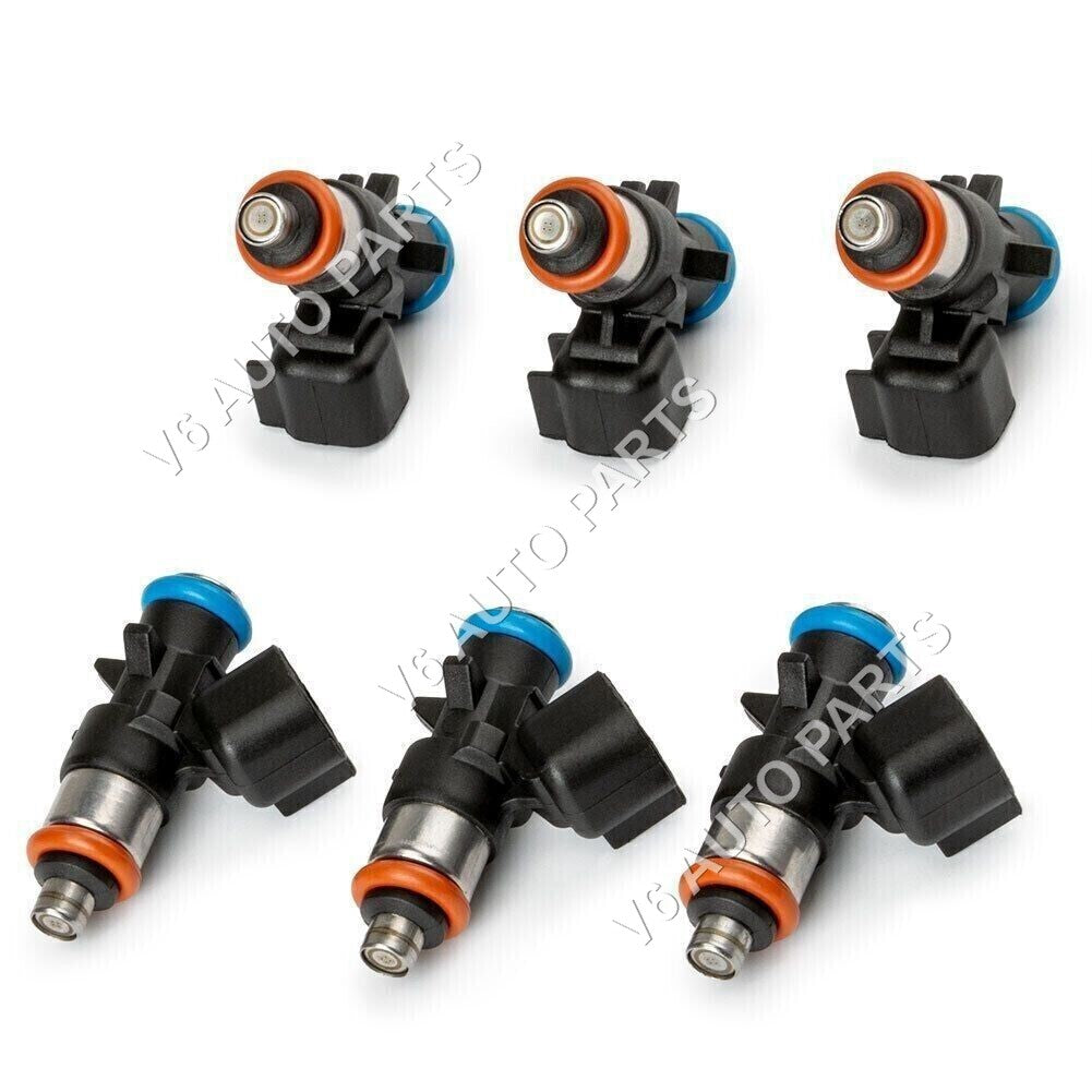 6X 0280158233 Fuel Injectors For 2011 - 2014 VOLKSWAGEN ROUTAN 3.6L Petrol MPV FWD