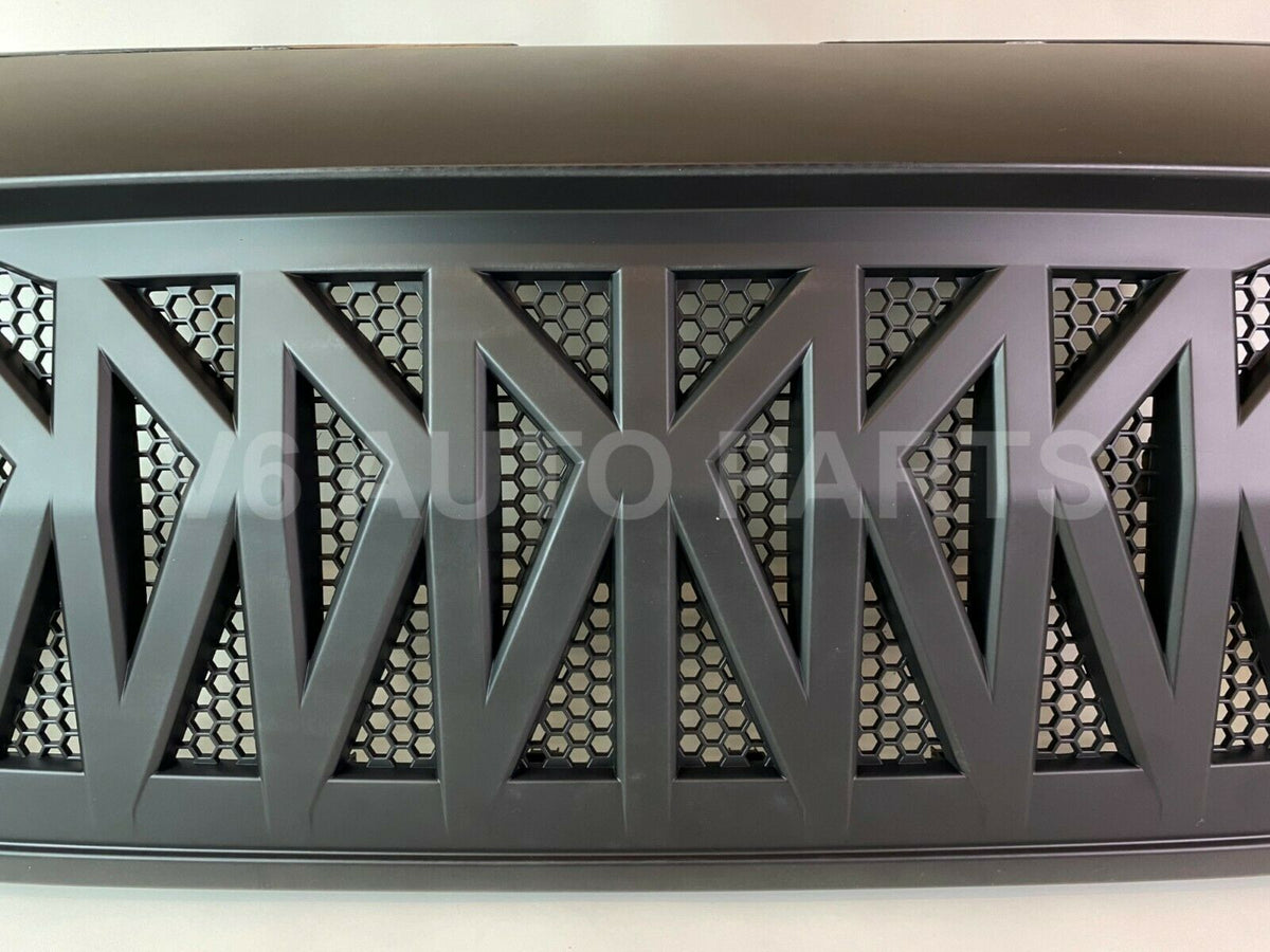 FRONT ANGRY BUMPER GRILLE FOR 2018-2021 JEEP WRANGLER JL SAHARA FREEDOM RUBICON