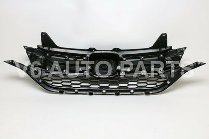 Front Bumper Mesh Cover Grid Upper Trim & Lower Grille For Honda CRV TZ3 2.4 2015 To 2018