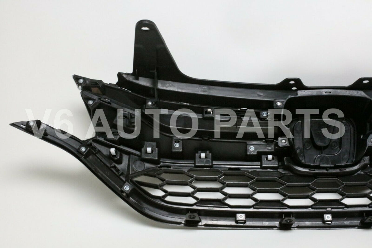Front Bumper Mesh Cover Grid Upper Trim & Lower Grille For Honda CRV TZ3 2.4 2015 To 2018