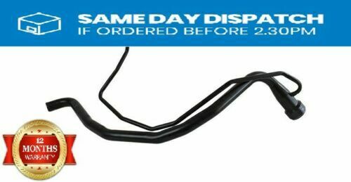 Genuine black hose designed for front of car, compatible with 2001-2007 Corolla E12 VVT-i petrol fuel tank filler neck pipe.