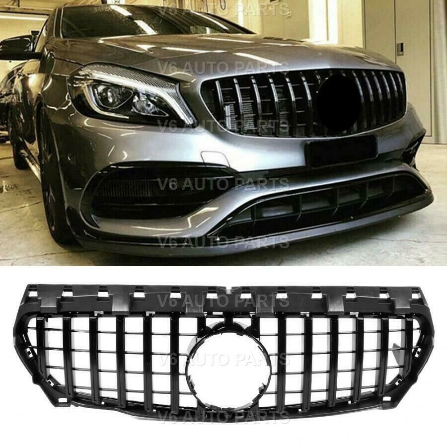 For Mercedes CLA-Class X117 CLA350 Panamericana GT Front Bumper Grille 13-17 AMG