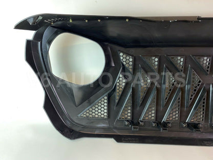 FRONT ANGRY BUMPER GRILLE FOR 2018-2021 JEEP WRANGLER JL SAHARA FREEDOM RUBICON