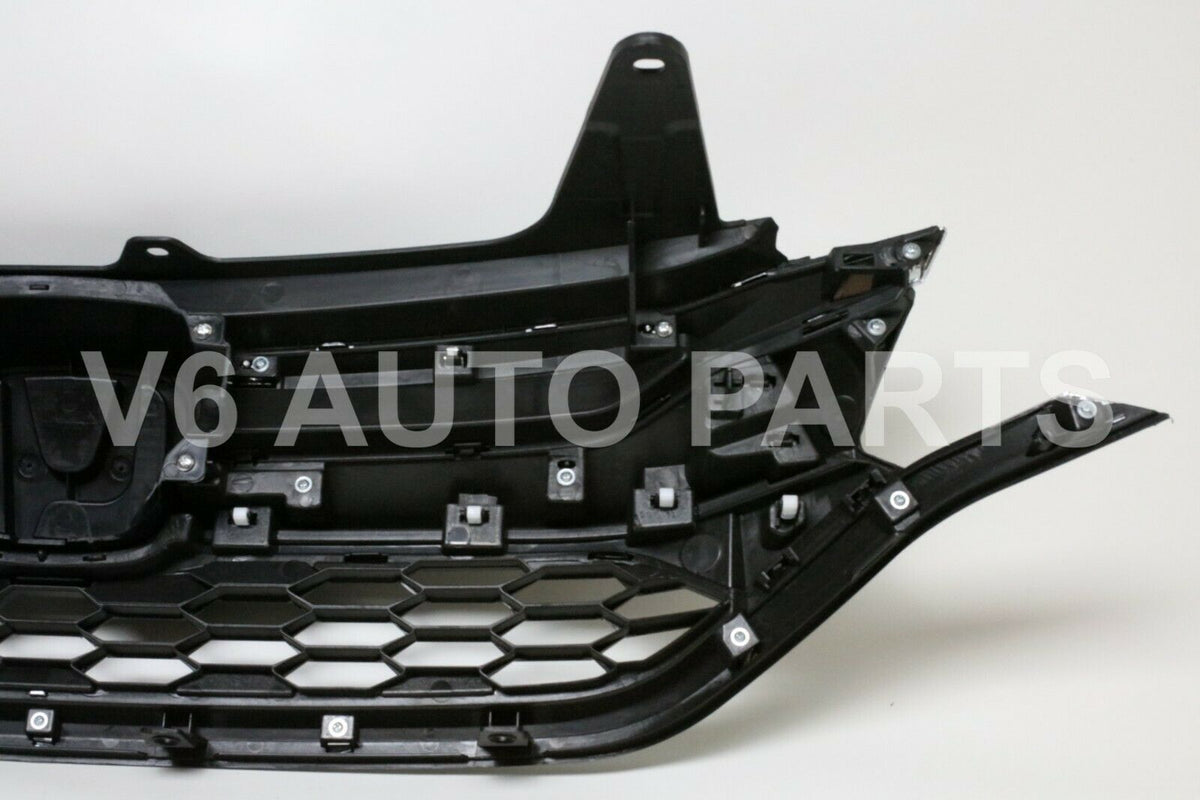 Front Bumper Mesh Cover Grid Upper Trim & Lower Grille For Honda CRV TZ3 2.4 2015 To 2018