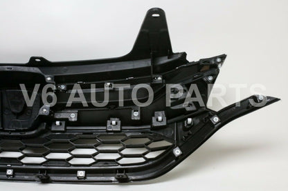 Front Bumper Mesh Cover Grid Upper Trim & Lower Grille For Honda CRV TZ3 2.4 2015 To 2018