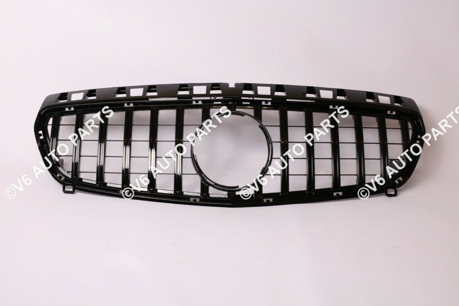 For Mercedes A-Class 2012-2015 W176 A160 A45 250 Front GT Black Grille AMG Sport